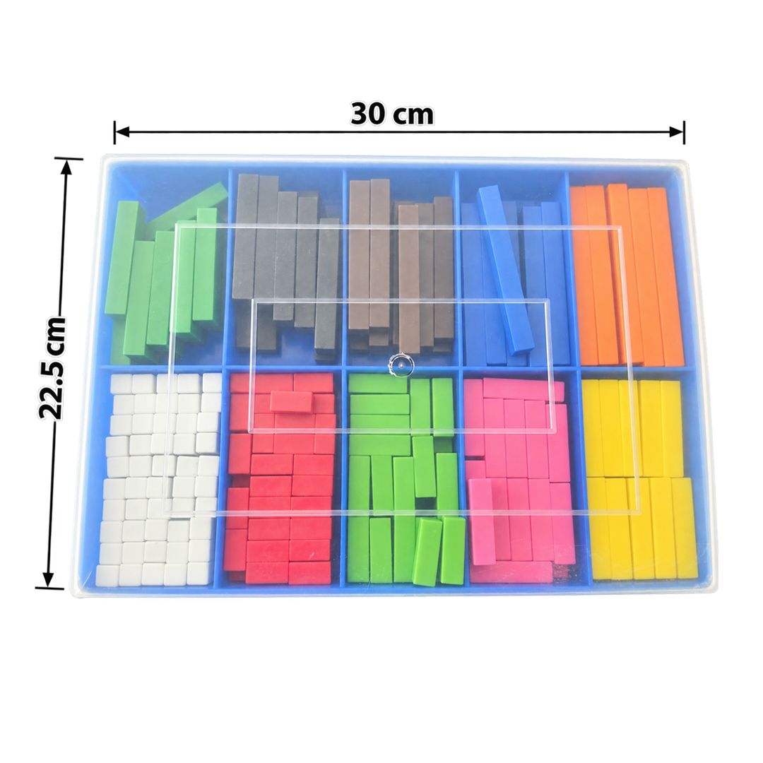 regletas cuisenaire lisas
