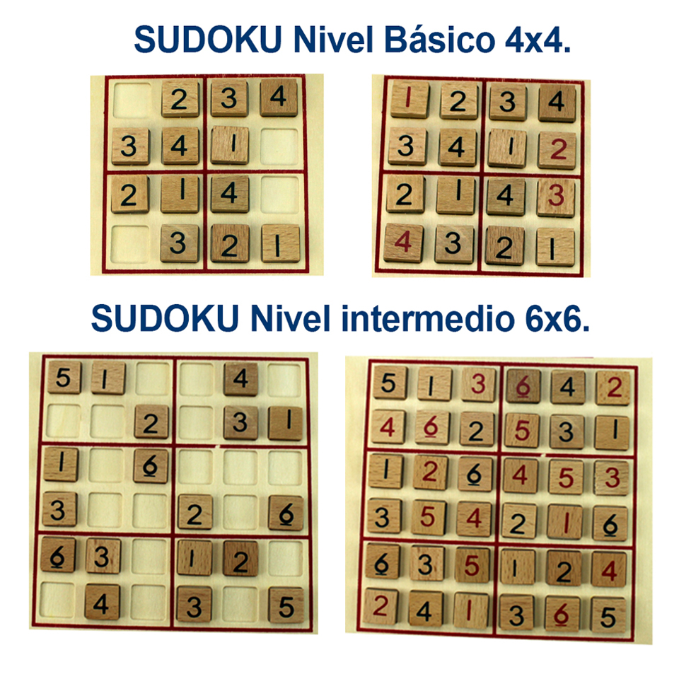 sudoku niveles