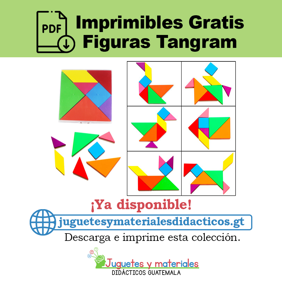 imprimible figuras tangram