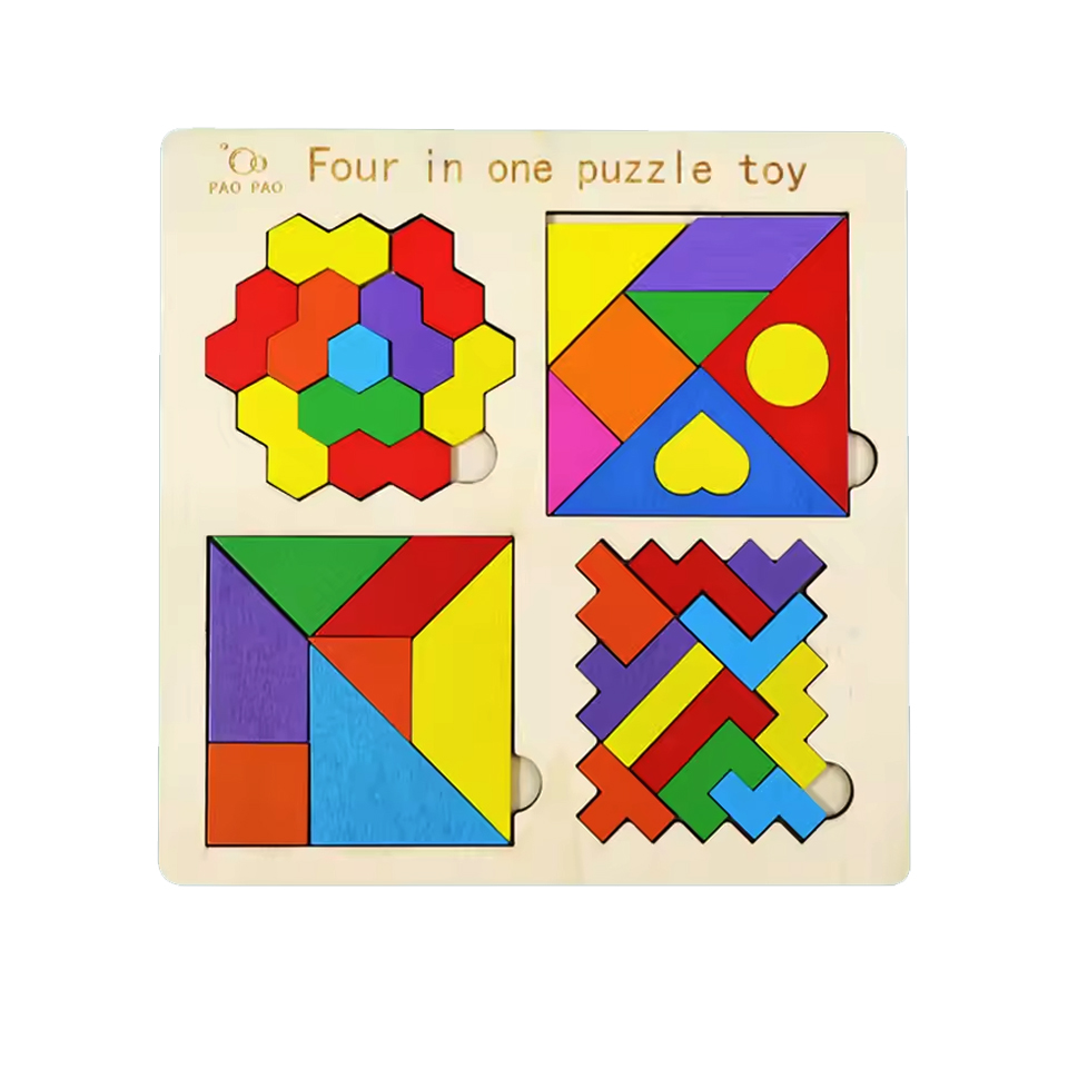 puzzle de madera