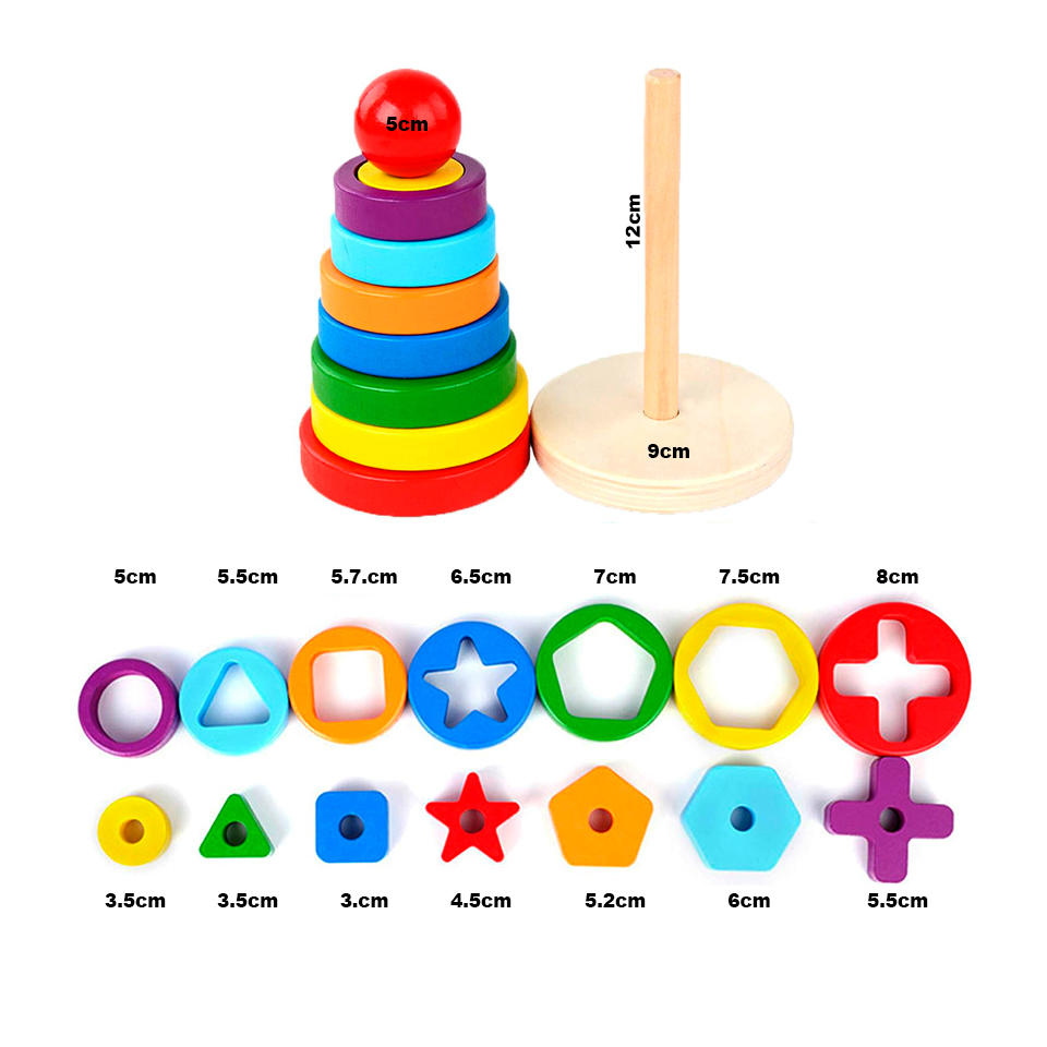 torre arcoirs multiformas